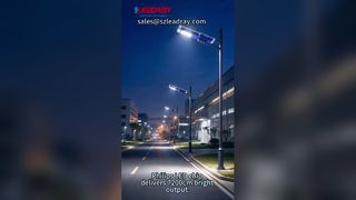 High Efficiency Solar Street Light All In One Solution