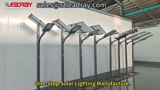 ☀️ One-Stop Solar Lighting Manufacturer | Explore the LEADRAY Showroom #solarlighting